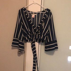 Súper comfy Crop Top! Sailor look!